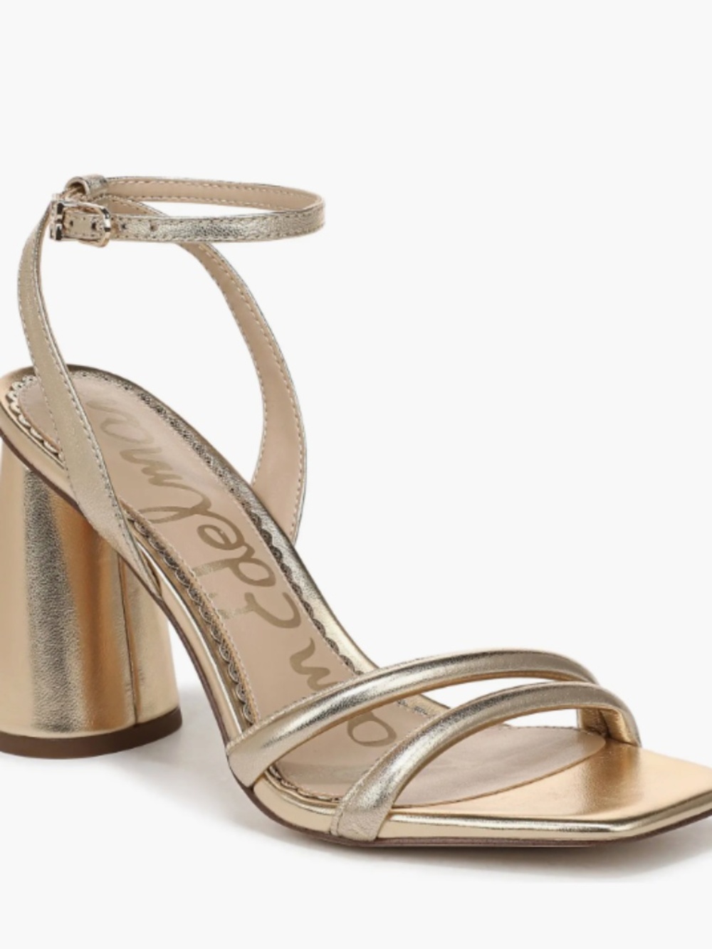 Sam Edelman Kia Block Heel Ankle Strap Sandal 9.5